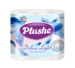 Туалетная бумага Plushe Deluxe Light Классическая 4 рулона 15 м 3 слоя 1/12